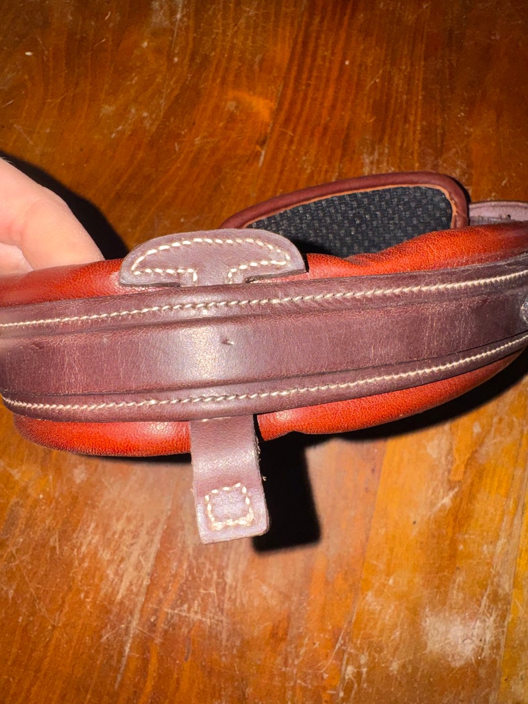 MUSEROLLE BIARRITZ DEVOUCOUX — TAILLE S — HAVANE — NEUVE, média 4