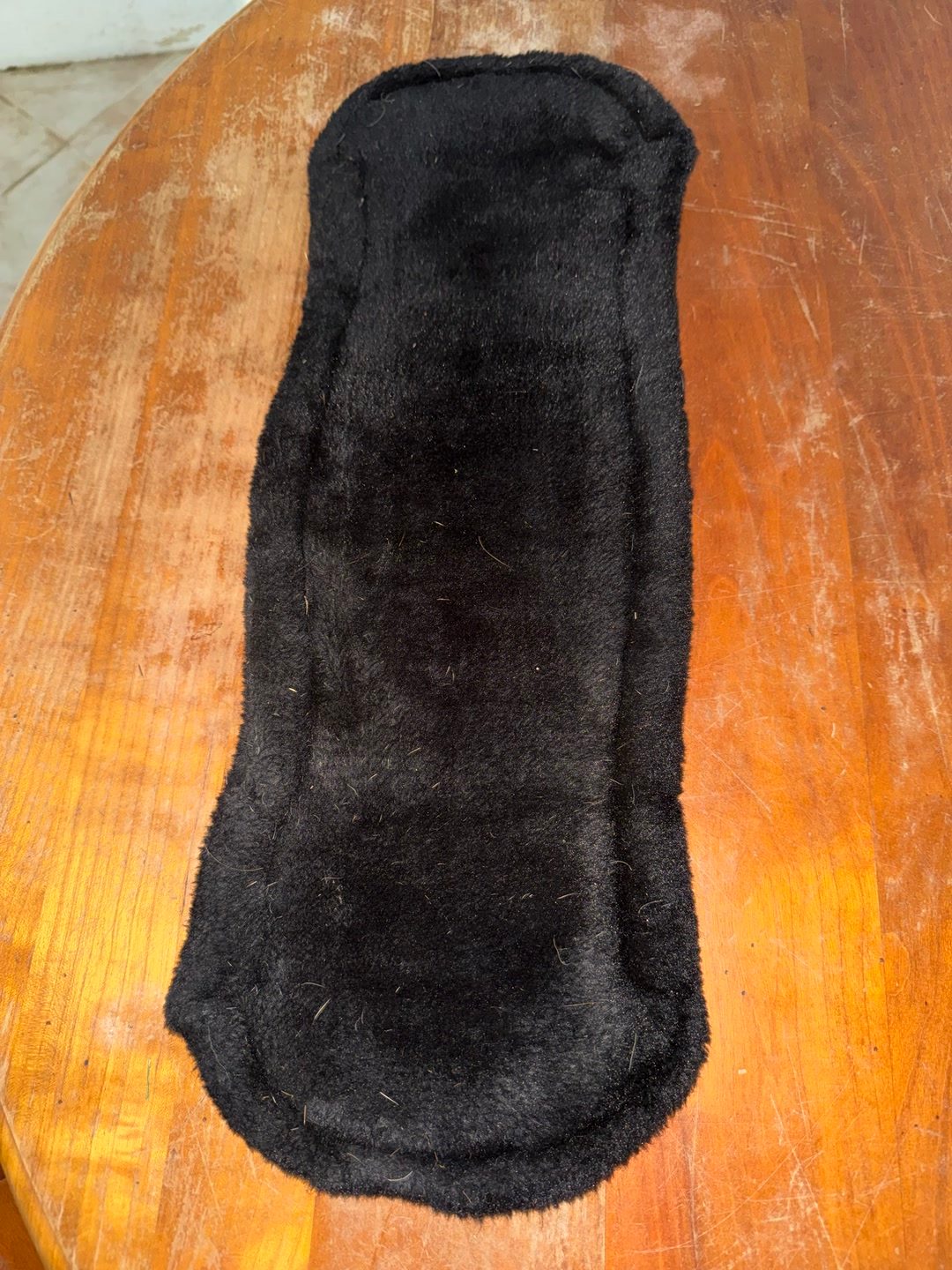 FOURREAU DE SANGLE POLAIRE TEDDY SHOWMASTER — TAILLE S — NOIR, média 2