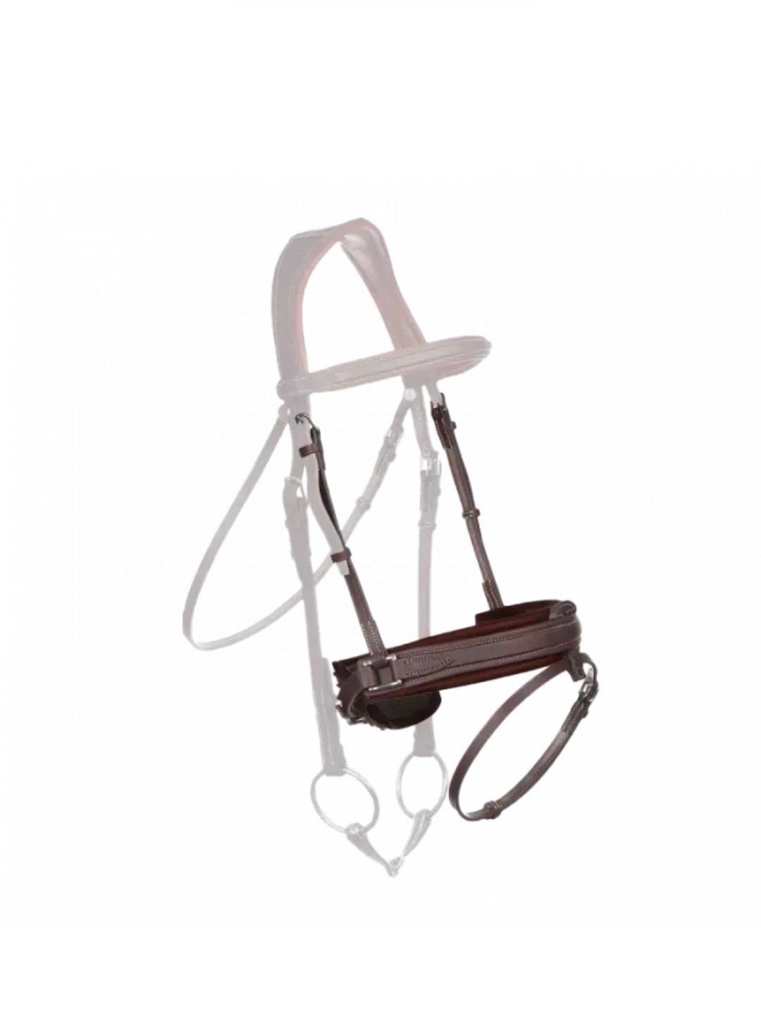 MUSEROLLE BIARRITZ DEVOUCOUX — TAILLE S — HAVANE — NEUVE, média 2