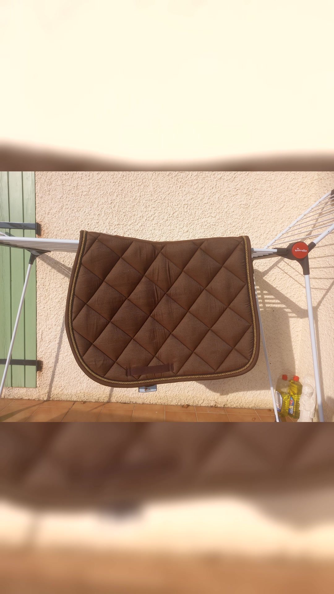 Tapis de selle doublé coton, média 2