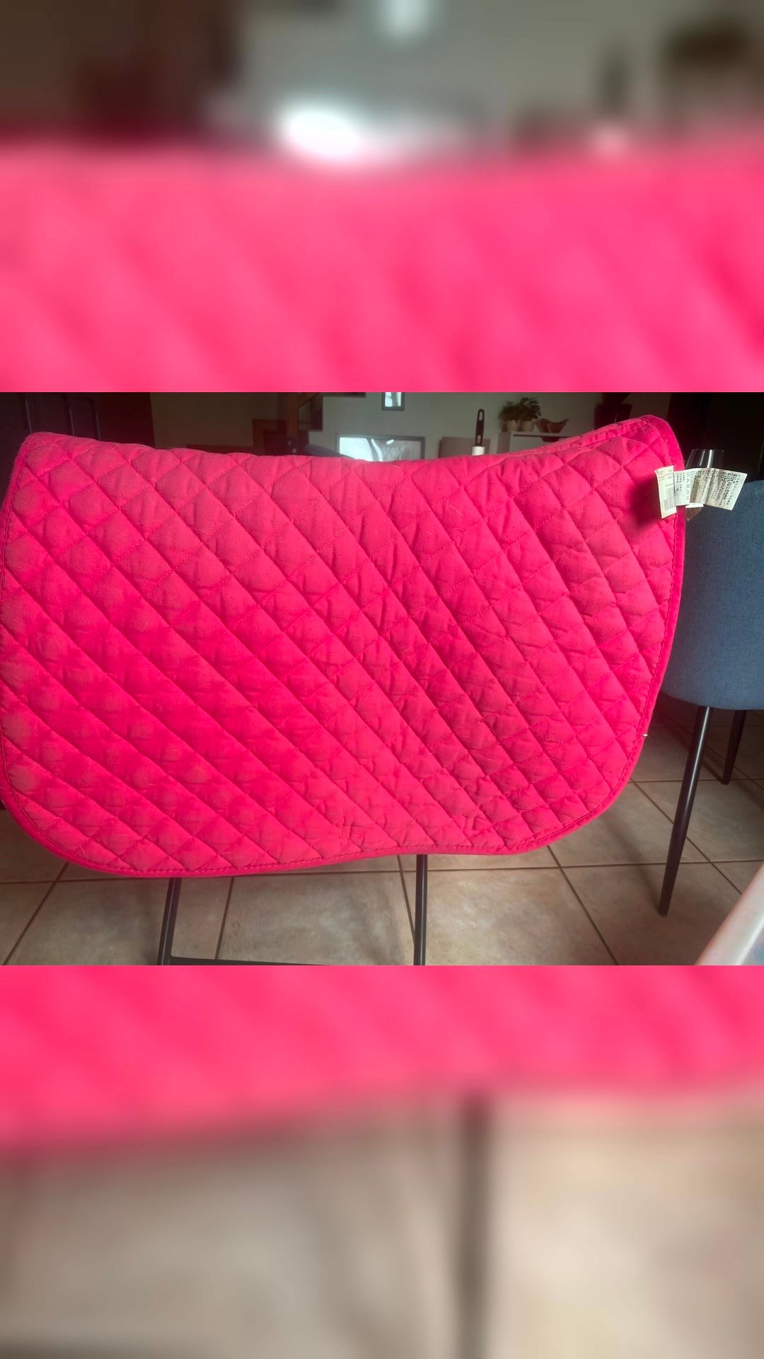 Tapis Fouganza rose, média 3