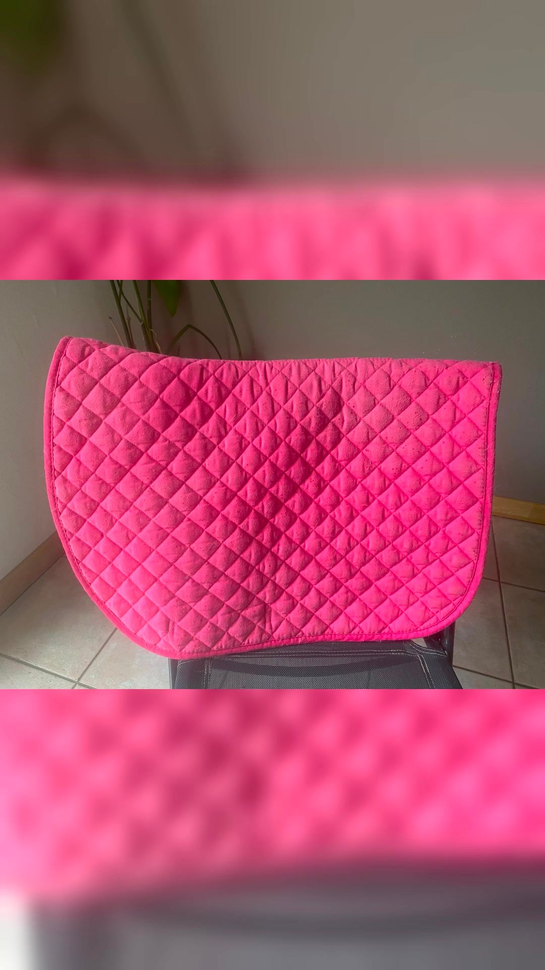 Tapis Fouganza rose, média 5