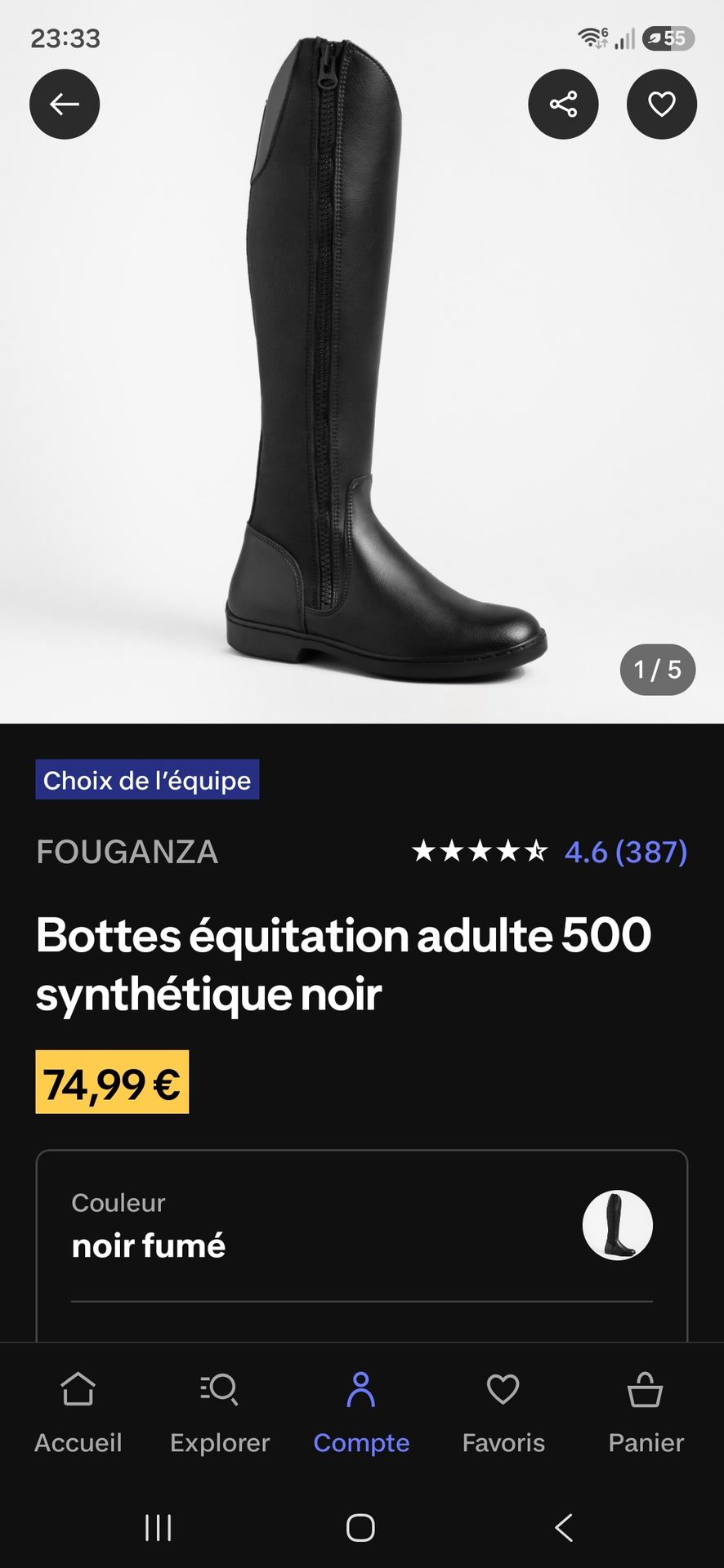Bottes, média 3