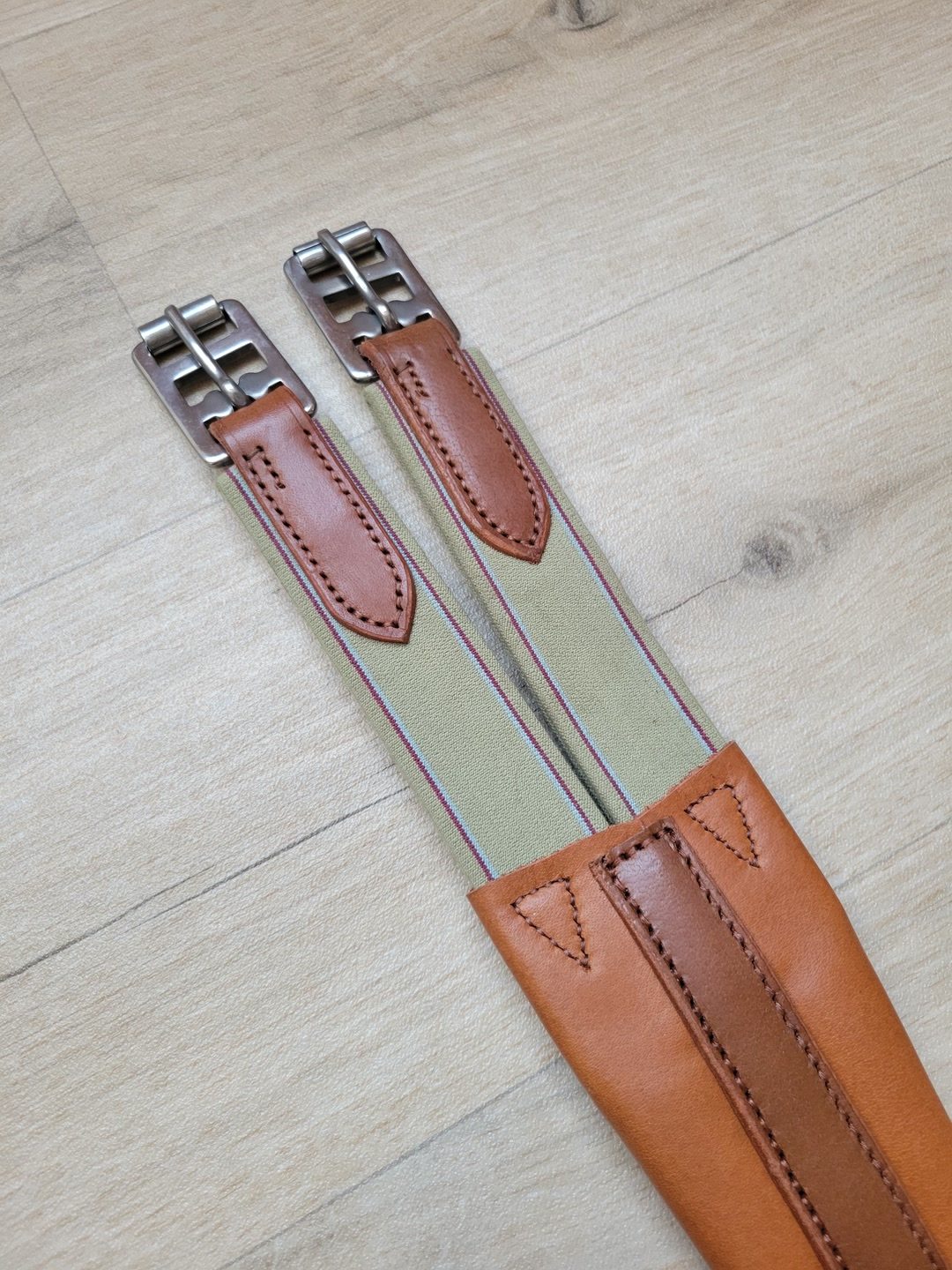 Sangle anatomique en cuir 125cm, média 3