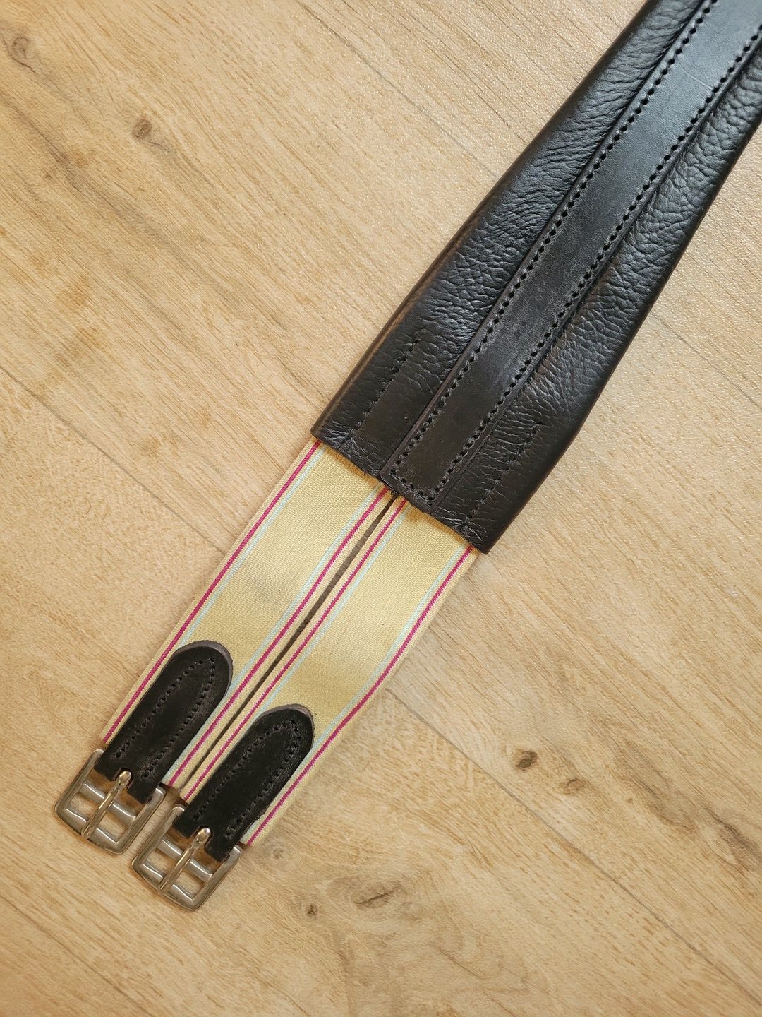 Sangle anatomique en cuir 120cm, média 3
