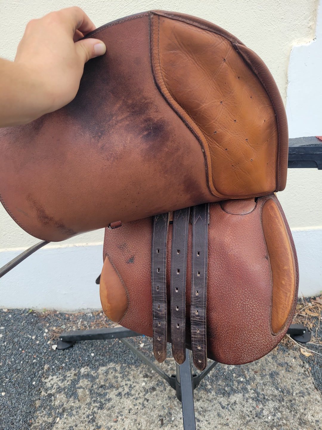 Selle mixte Ronzon 17,5, média 4