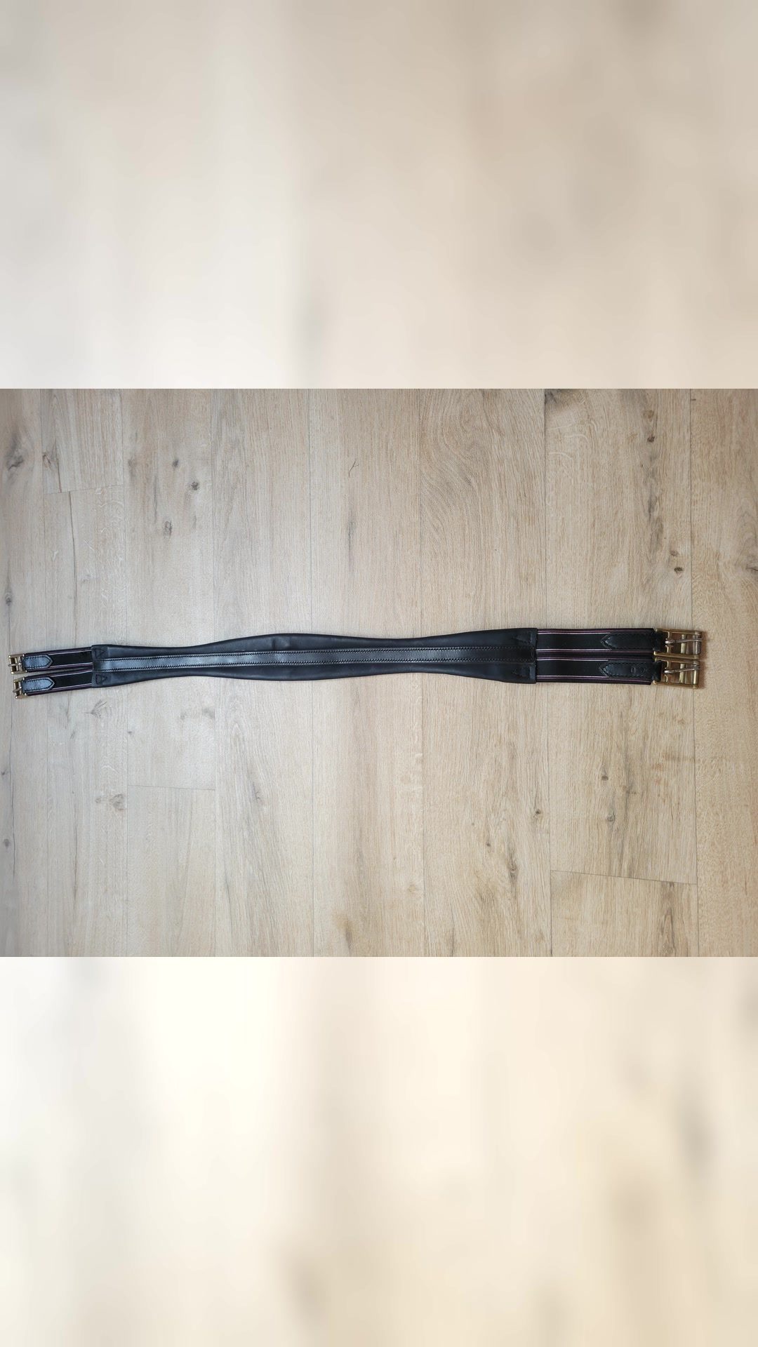 Sangle anatomique en cuir 120cm, média 2