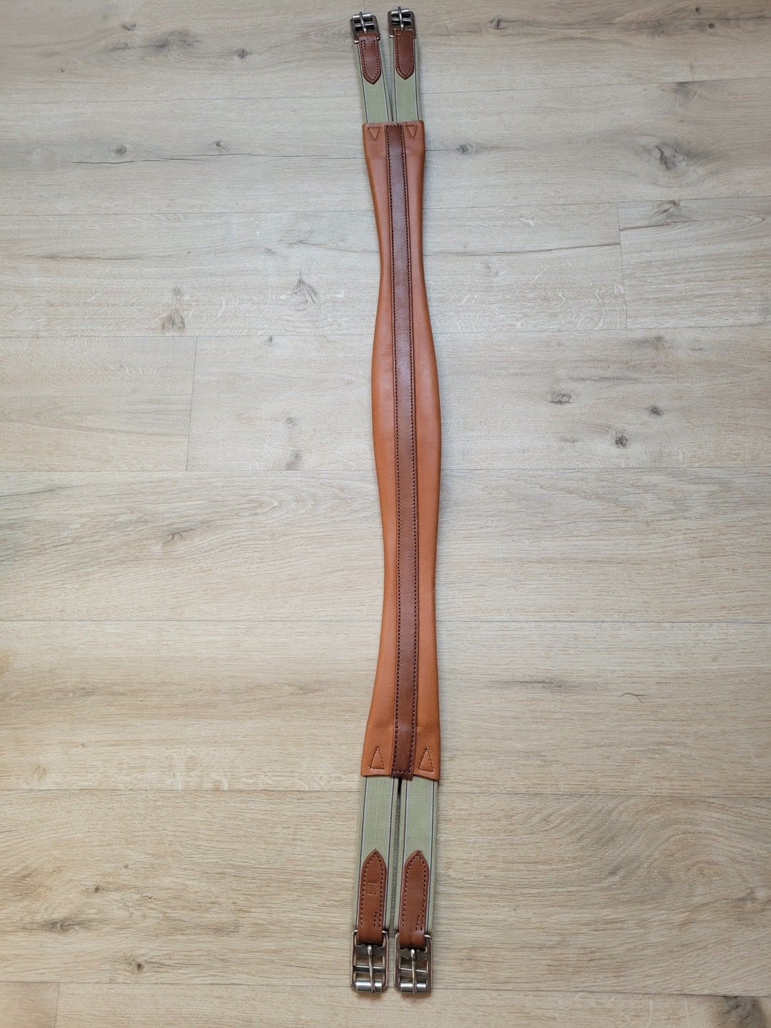 Sangle anatomique en cuir 125cm, média 2