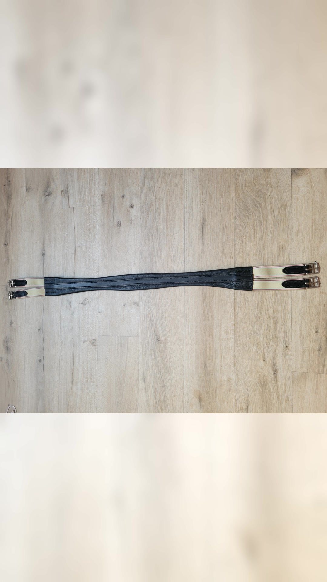 Sangle anatomique en cuir 125cm, média 2