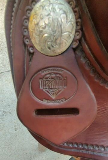 Selle Western Diamond C 16 pouces, média 3