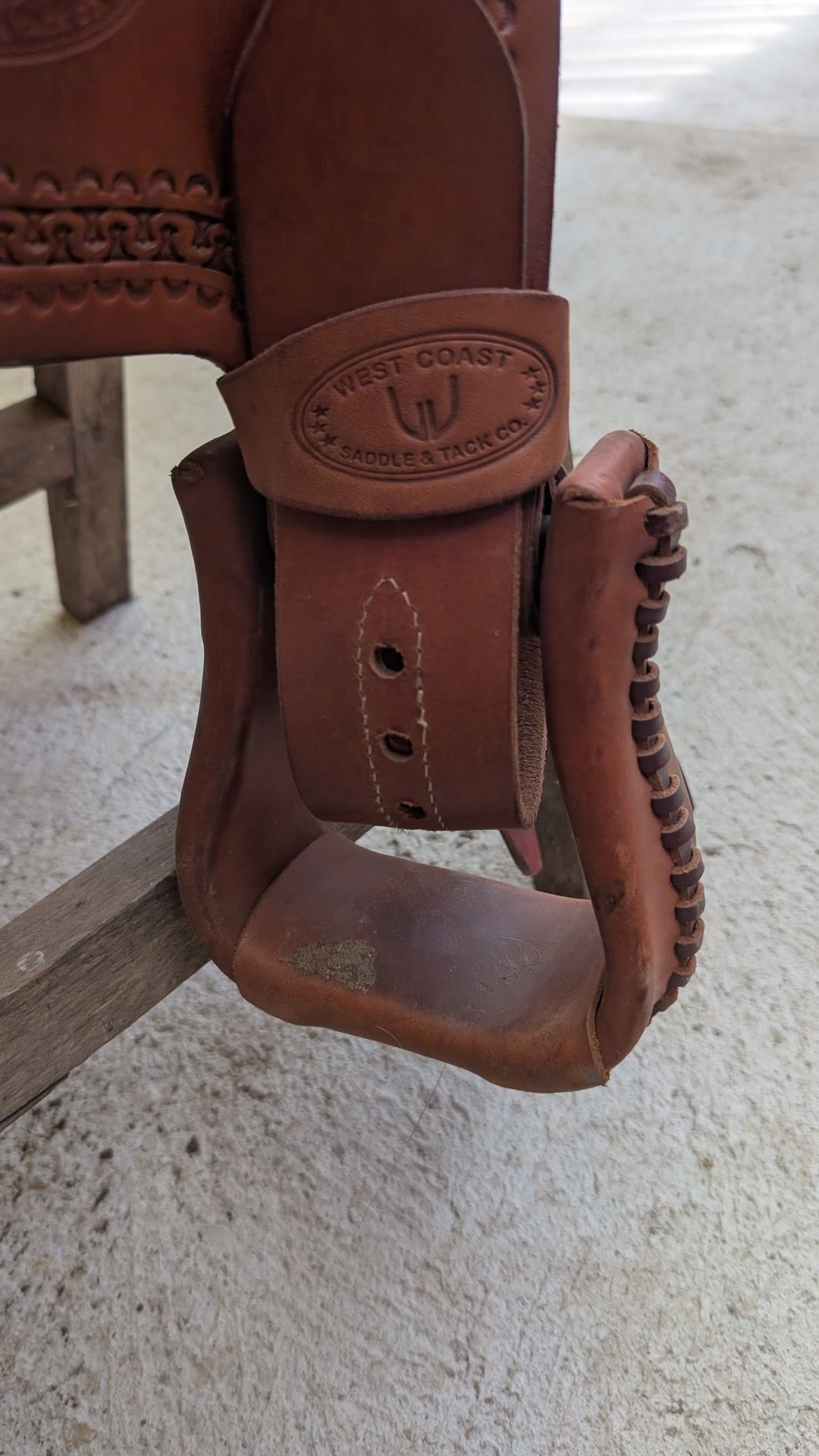 Selle Western West Coast 16 pouces, média 4