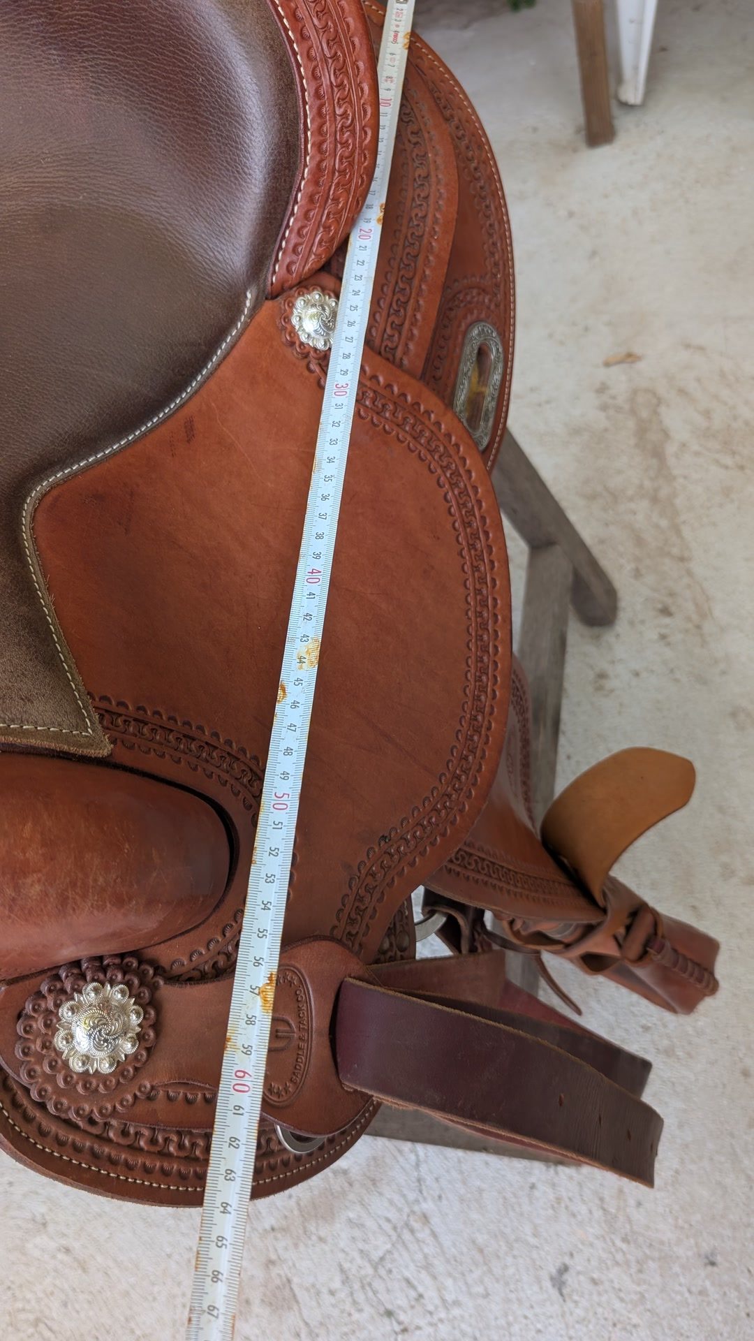 Selle Western West Coast 16 pouces, média 9