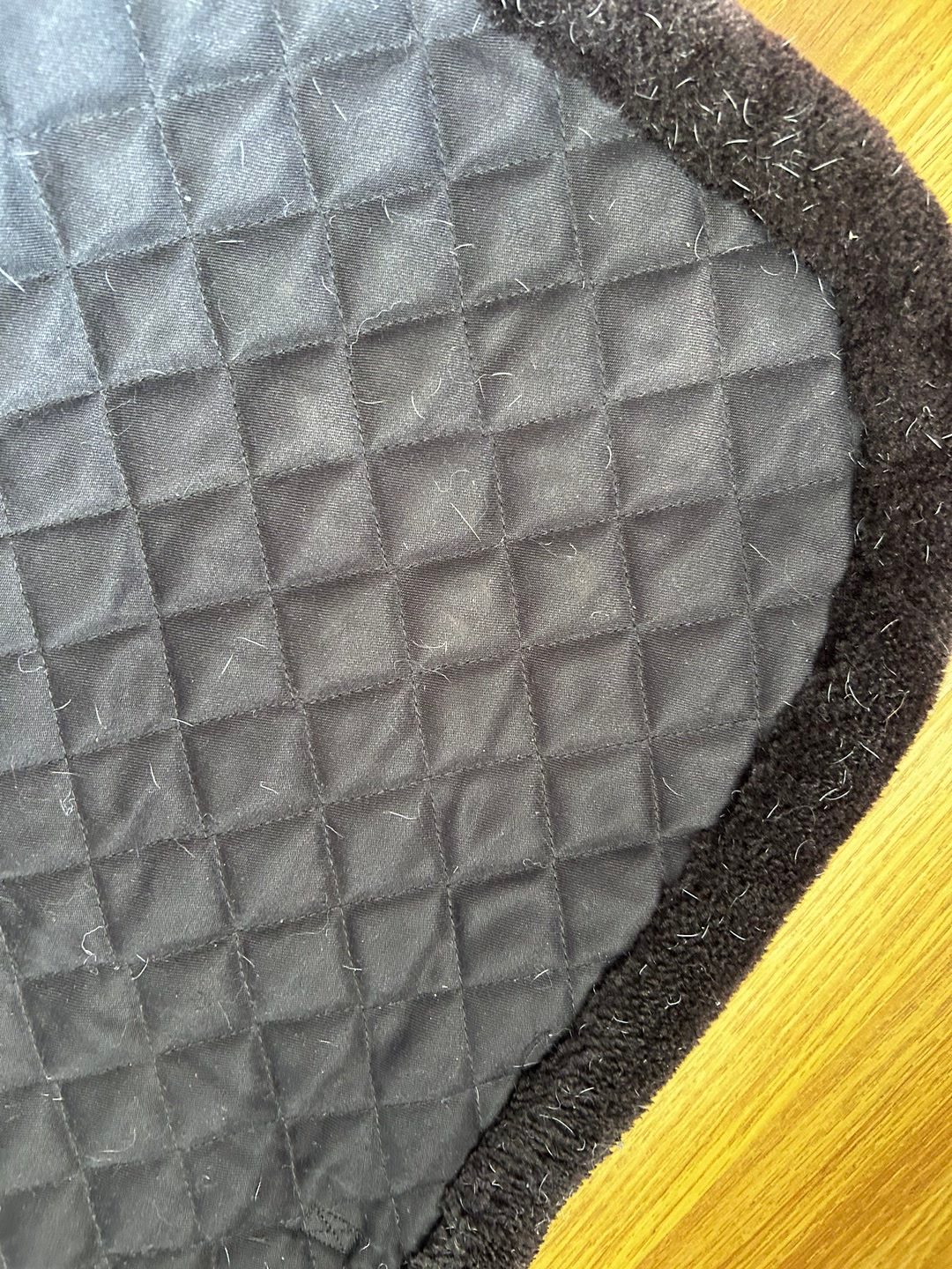 Tapis noir dressage taille cheval, média 4