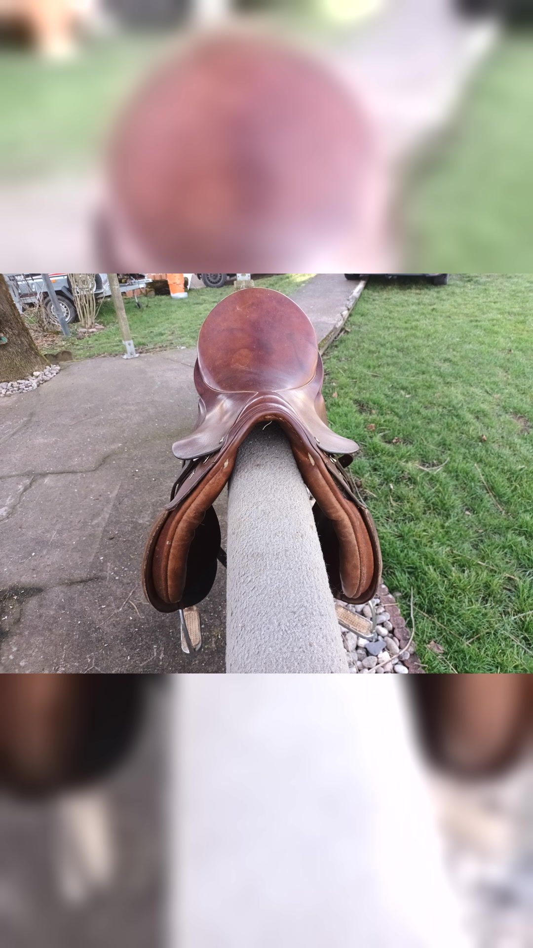 Selle de cheval Stübben Siegfried équipée - Remise en mains propres uniquement, média 4