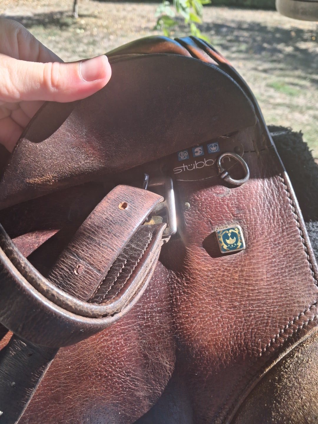 Selle de cheval Stübben Siegfried équipée - Remise en mains propres uniquement, média 14