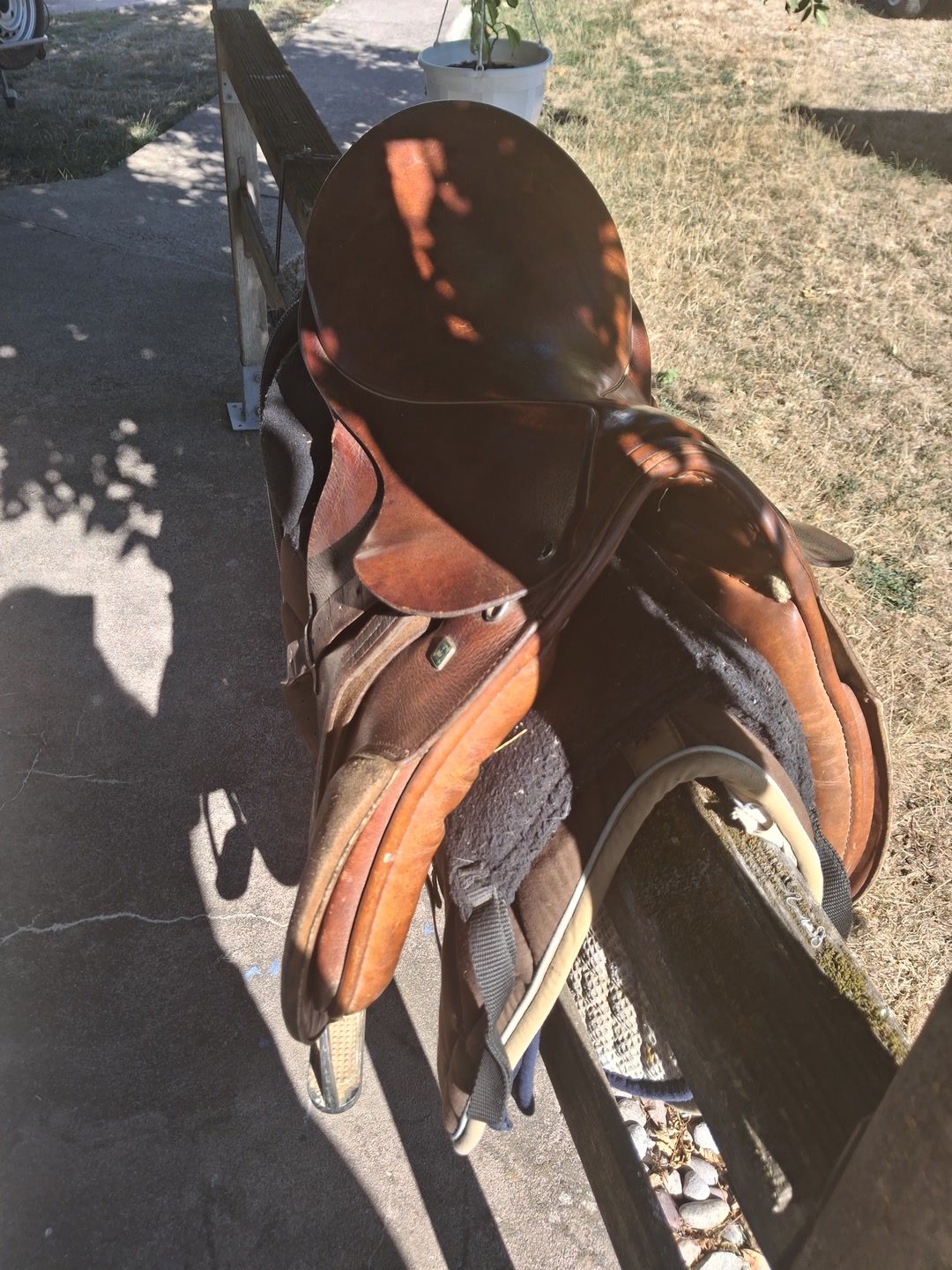 Selle de cheval Stübben Siegfried équipée - Remise en mains propres uniquement, média 8