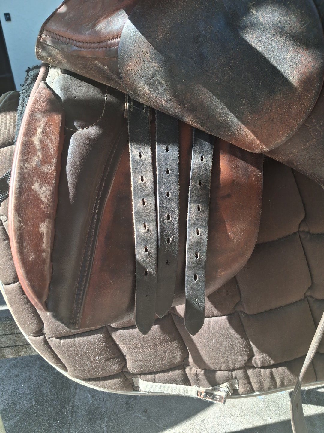 Selle de cheval Stübben Siegfried équipée - Remise en mains propres uniquement, média 10