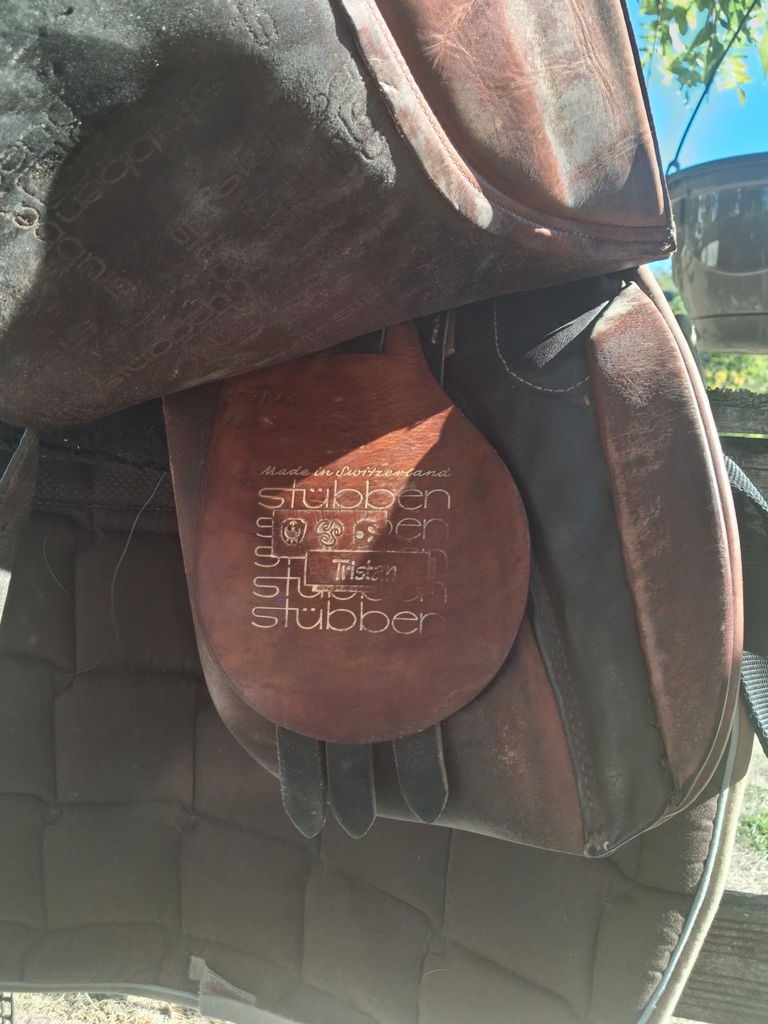 Selle de cheval Stübben Siegfried équipée - Remise en mains propres uniquement, média 11