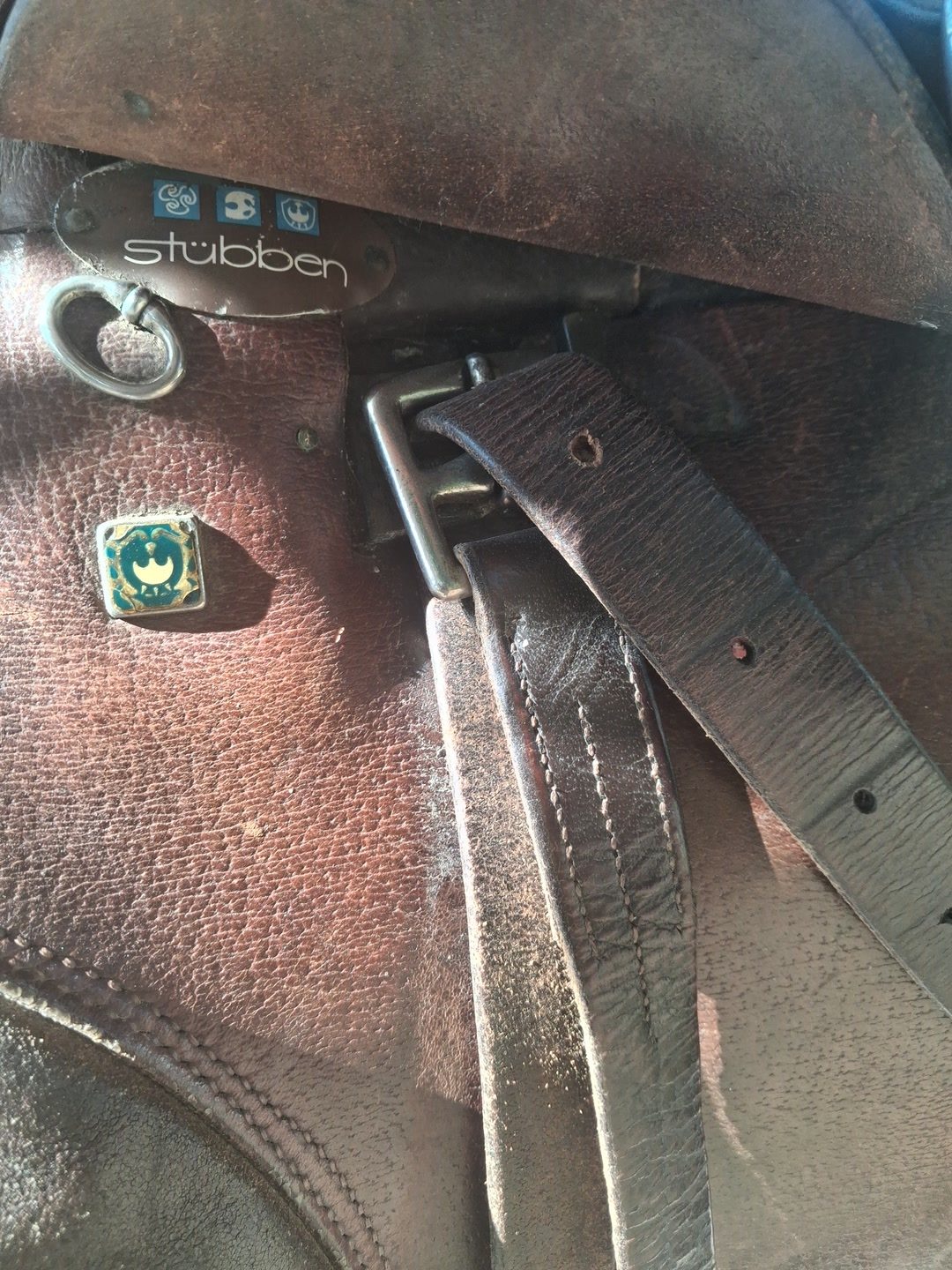 Selle de cheval Stübben Siegfried équipée - Remise en mains propres uniquement, média 15
