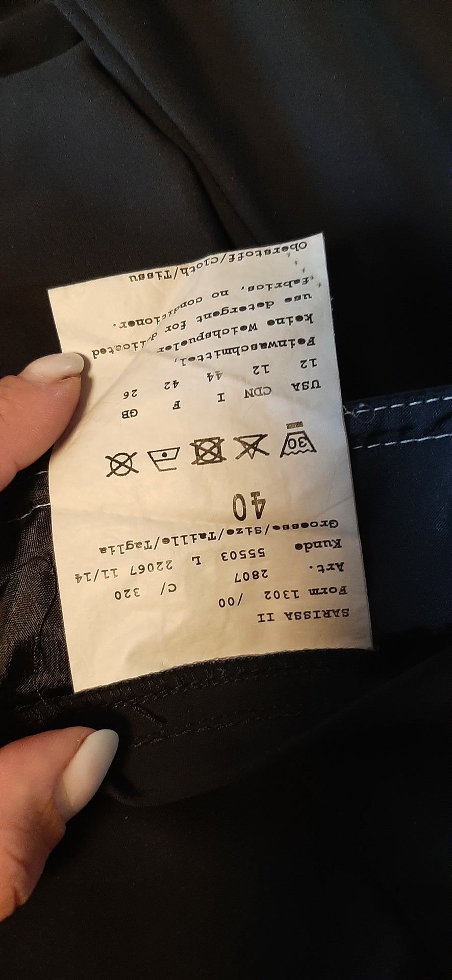 Veste de concours Pikeur Sarissa II noire,  t40, média 3