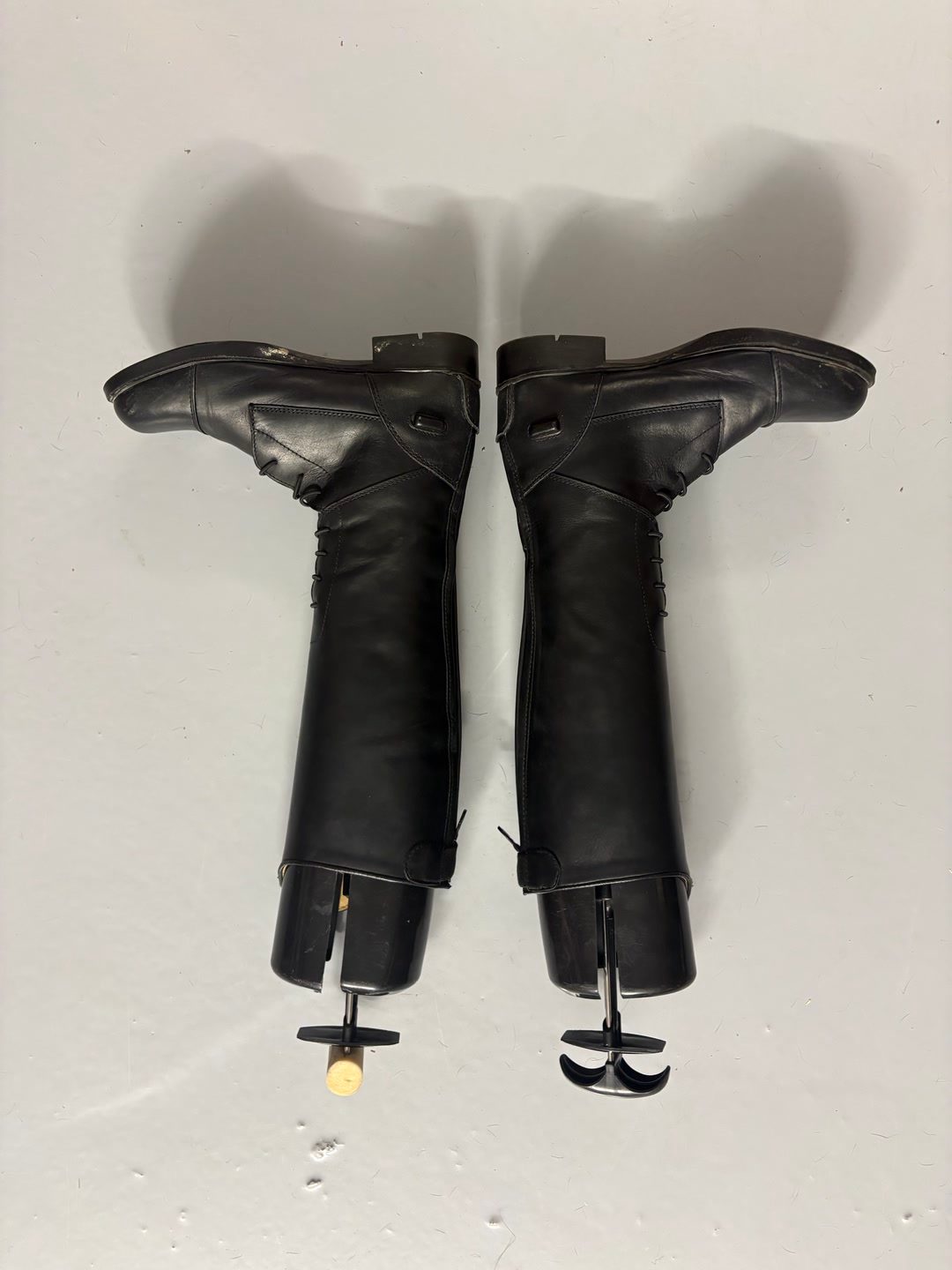 Bottes d’équitation en cuir pour enfant, média 2