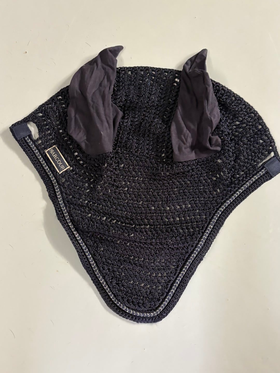 Tapis Harcour bleu marine avec bonnet assorti, média 3