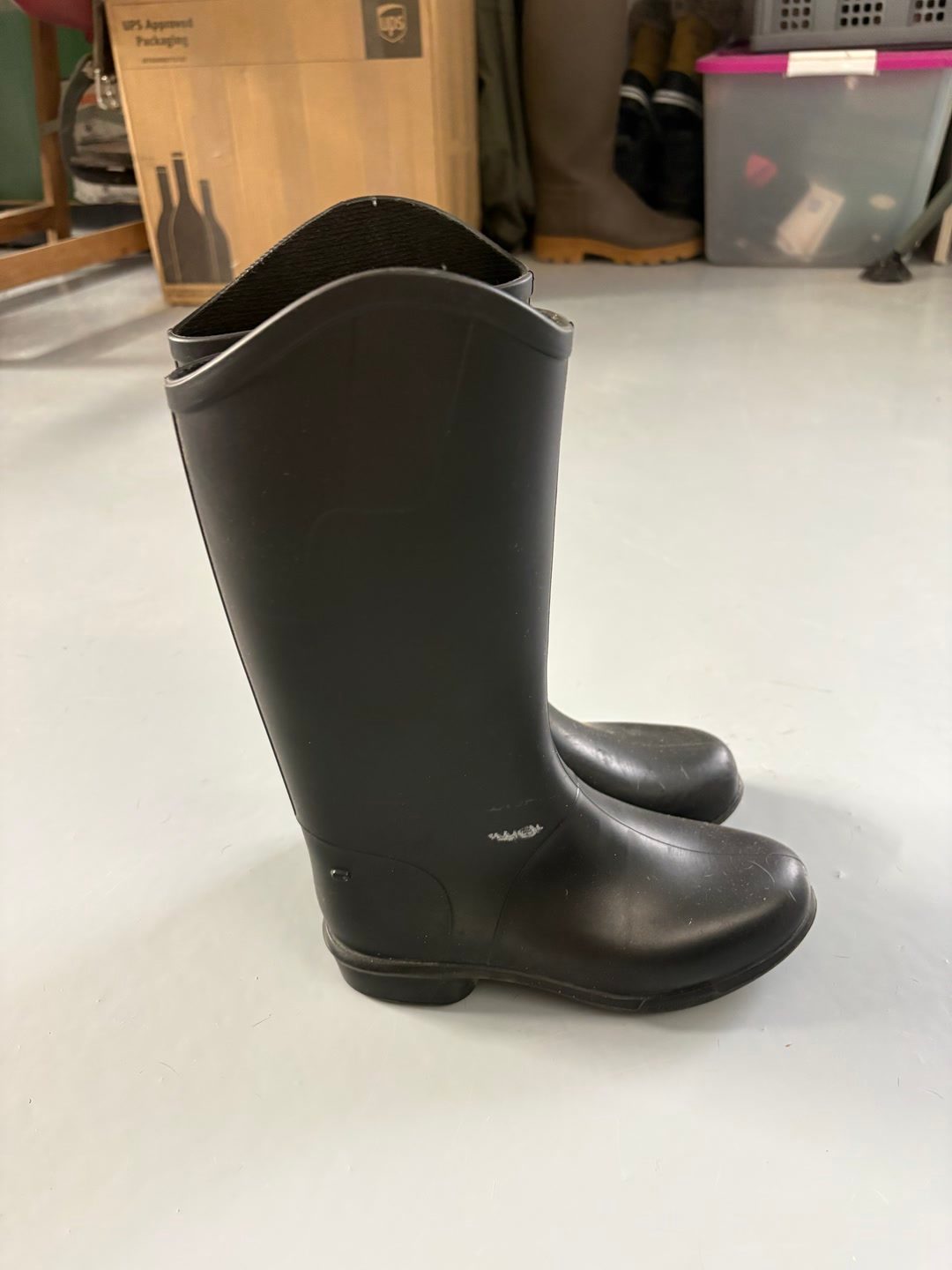 Bottes en caoutchouc décathlon enfant, média 3