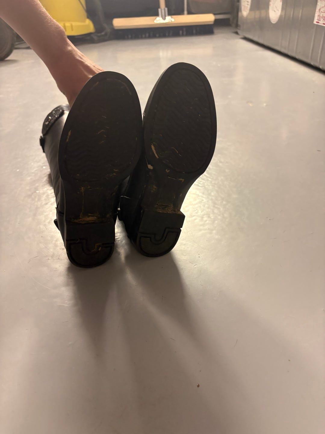 Bottes d’équitation en cuir pour enfant, média 5