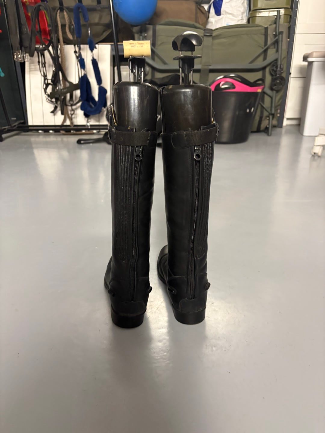 Bottes d’équitation en cuir pour enfant, média 4