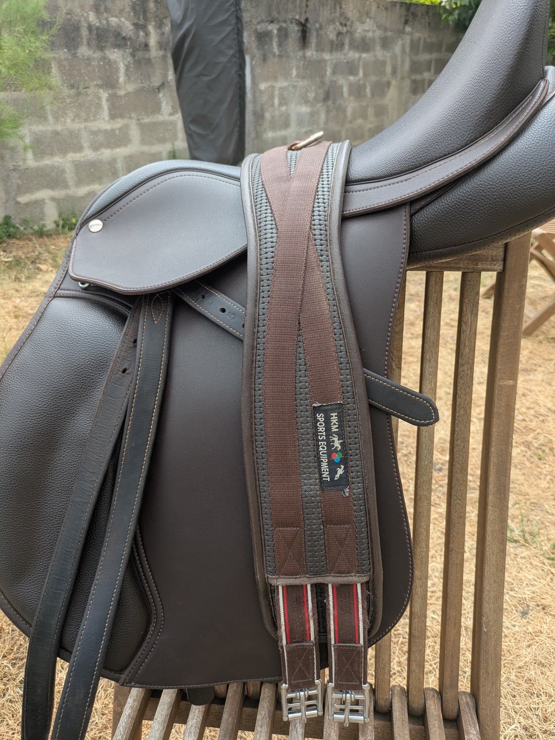 Selle wintec 500 hart marron 17", média 2