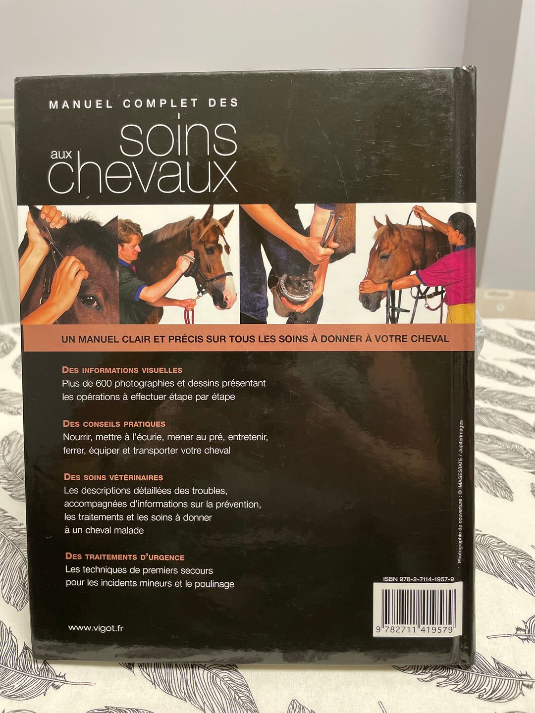Livre : soins aux chevaux, média 4