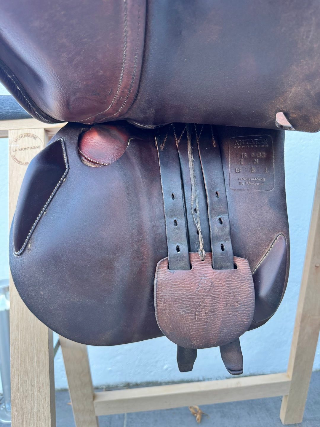 Selle Antarès marron, média 9