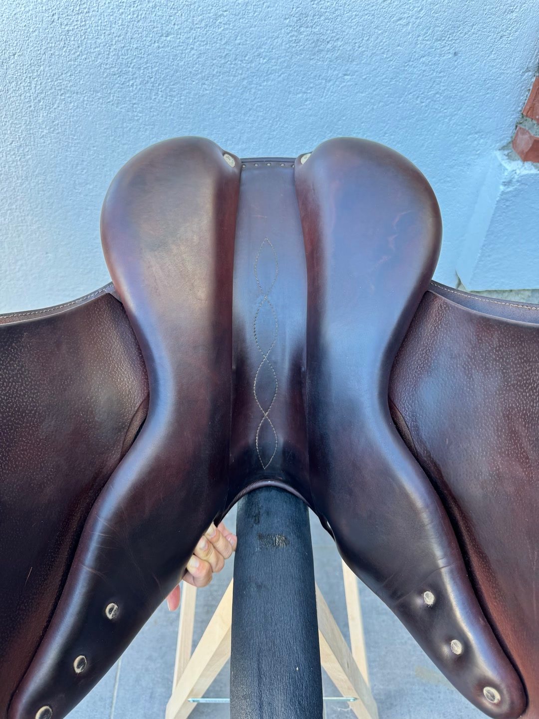 Selle Antarès marron, média 5