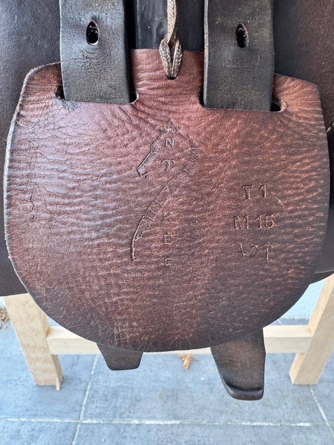 Selle Antarès marron, média 7