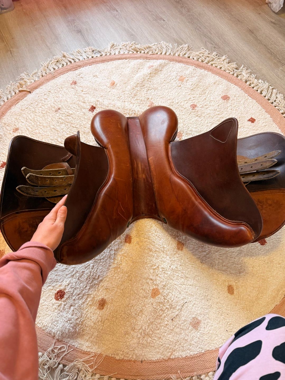 Selle Devoucoux Biarritz 17,5”, média 4