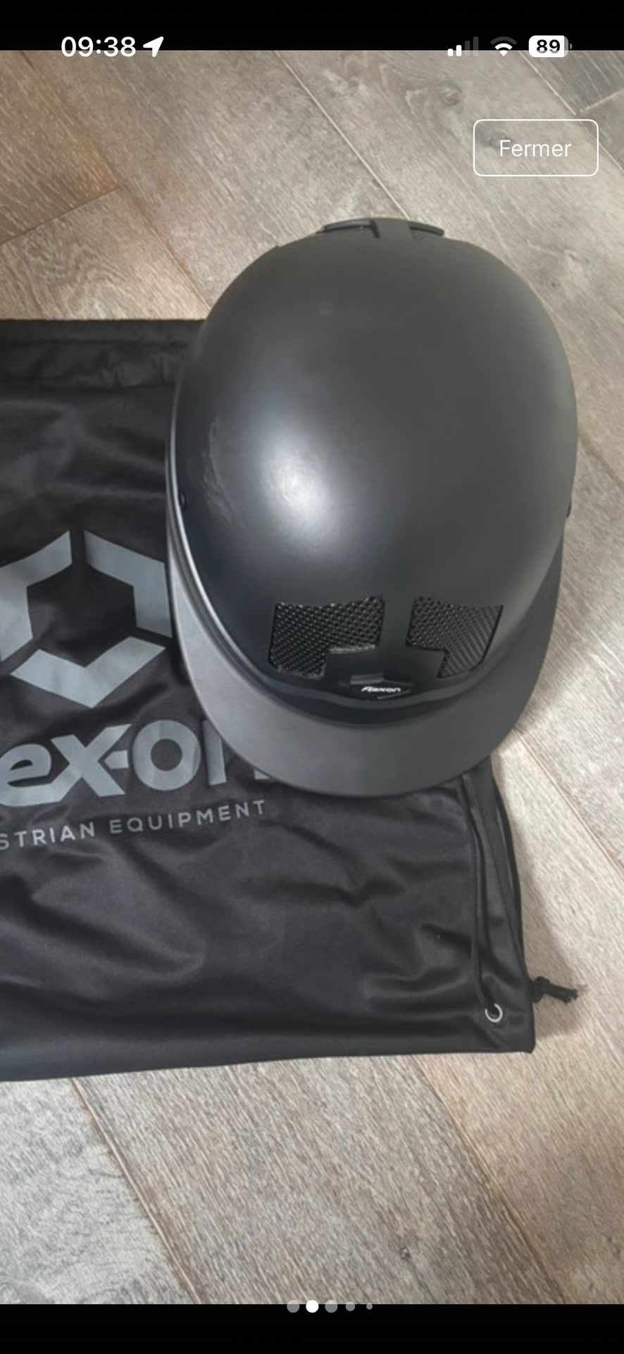Casque flex on noir, média 2