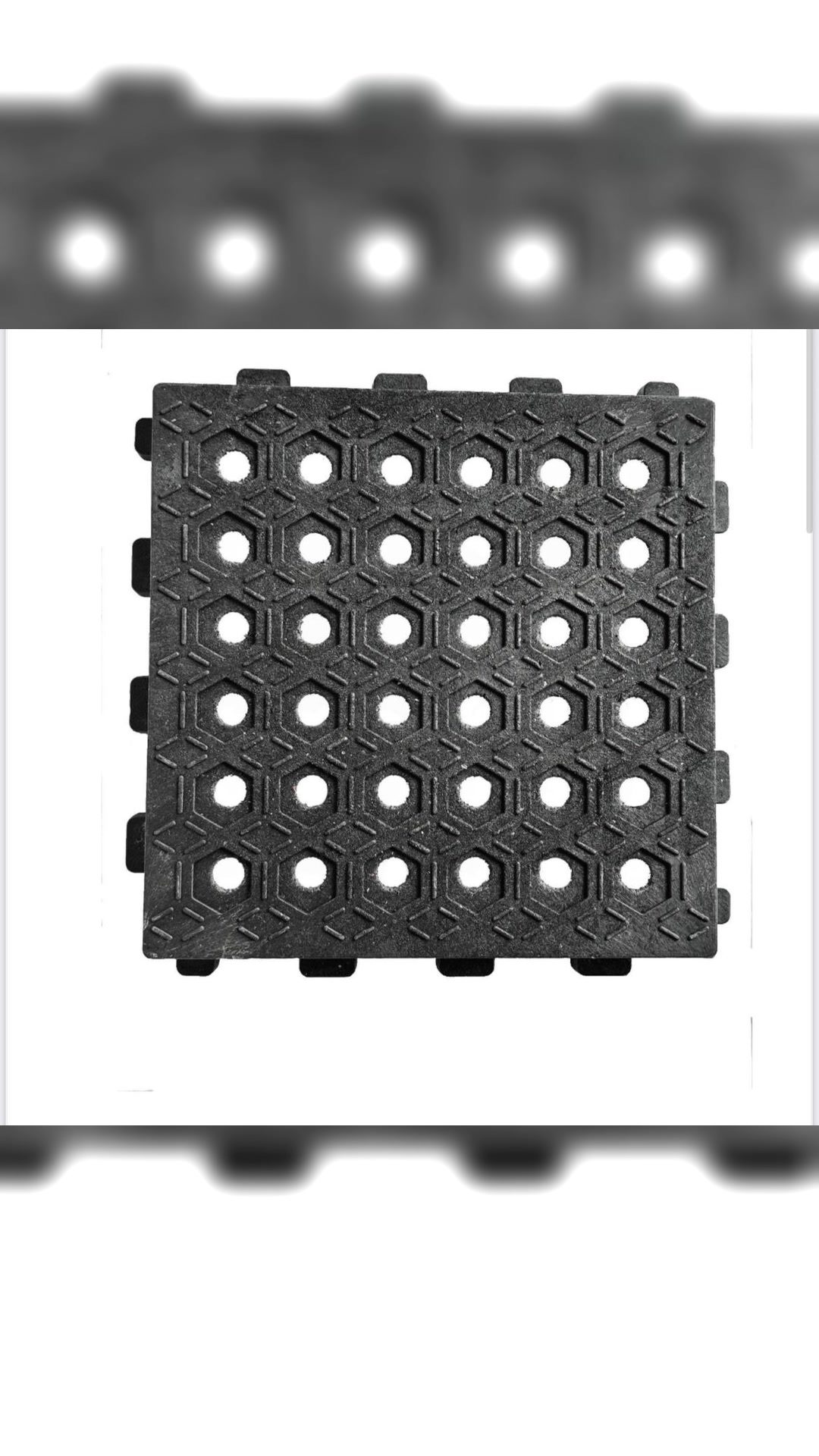 Dalles de stabilisation type ecoraster et antiboue, média 4