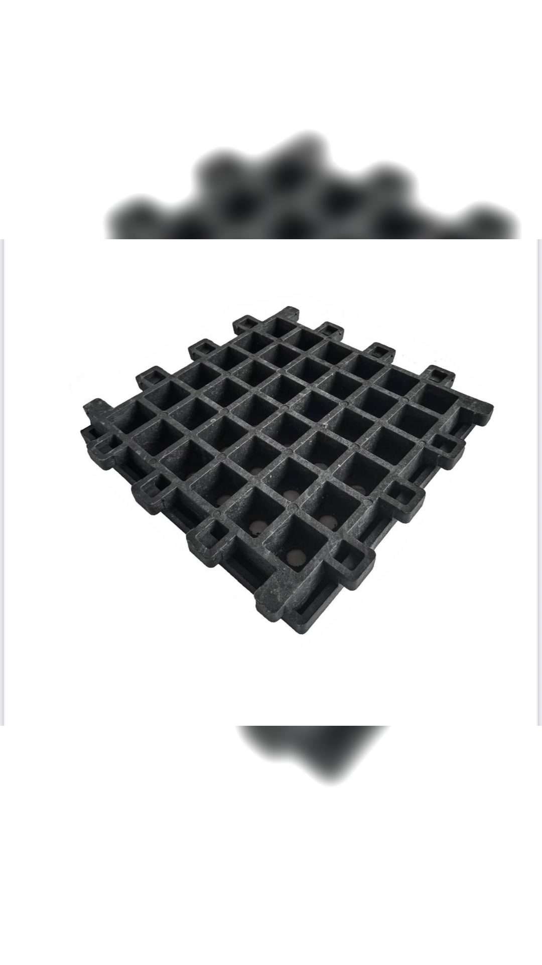 Dalles de stabilisation type ecoraster et antiboue, média 5