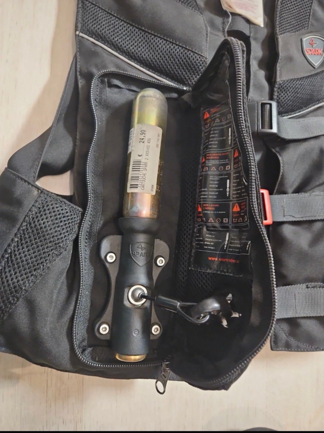 Air bag Spark taille xxs, média 7