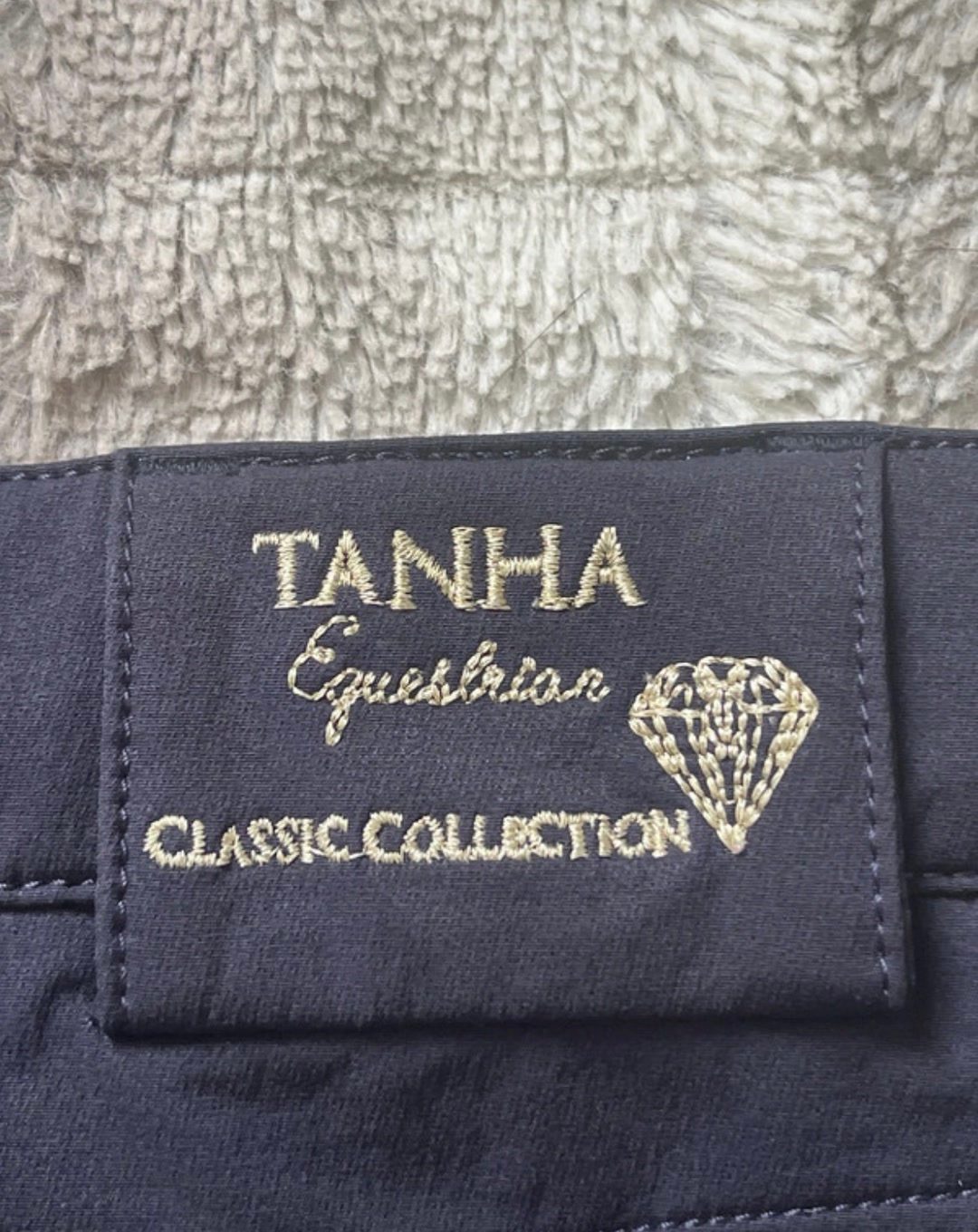 Pantalon équitation TANHA Dary bleu marine - neuf - taille 40, média 6