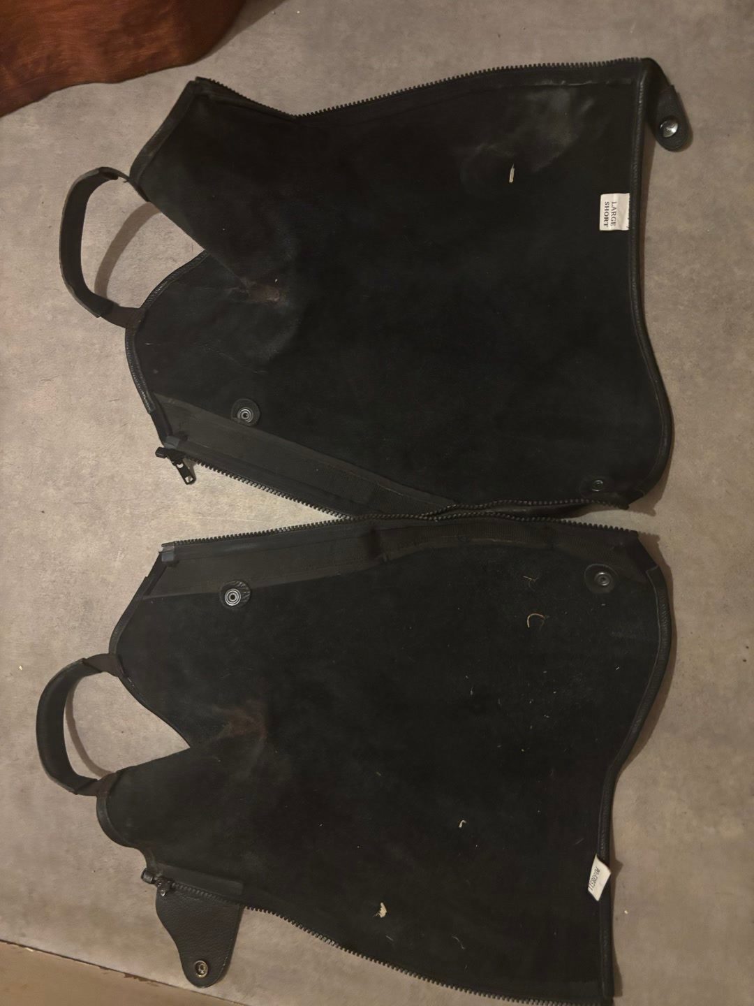 Chaps en cuir, média 4
