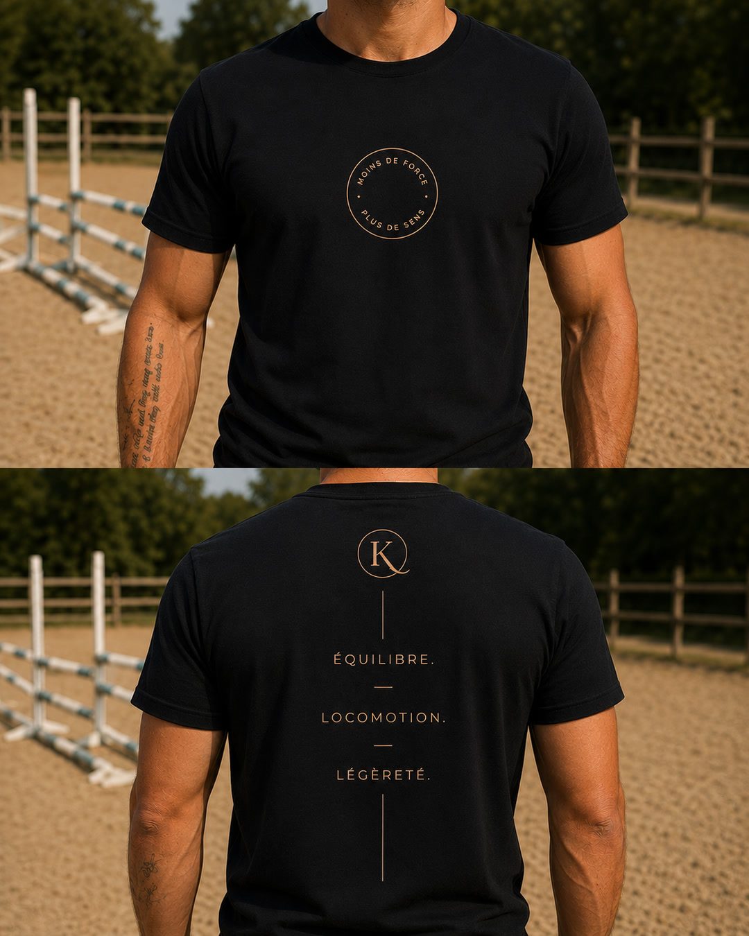 Tee-shirt équitation KLASSIQ – Moins de force, plus de sens, média 3