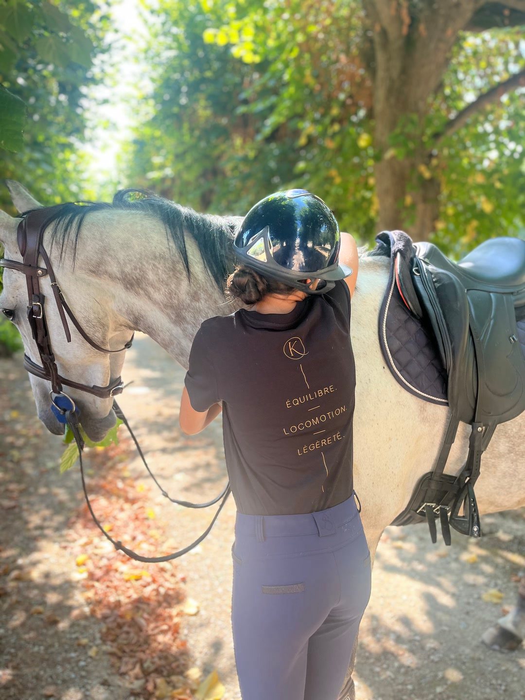 Tee-shirt équitation KLASSIQ – Moins de force, plus de sens, média 2