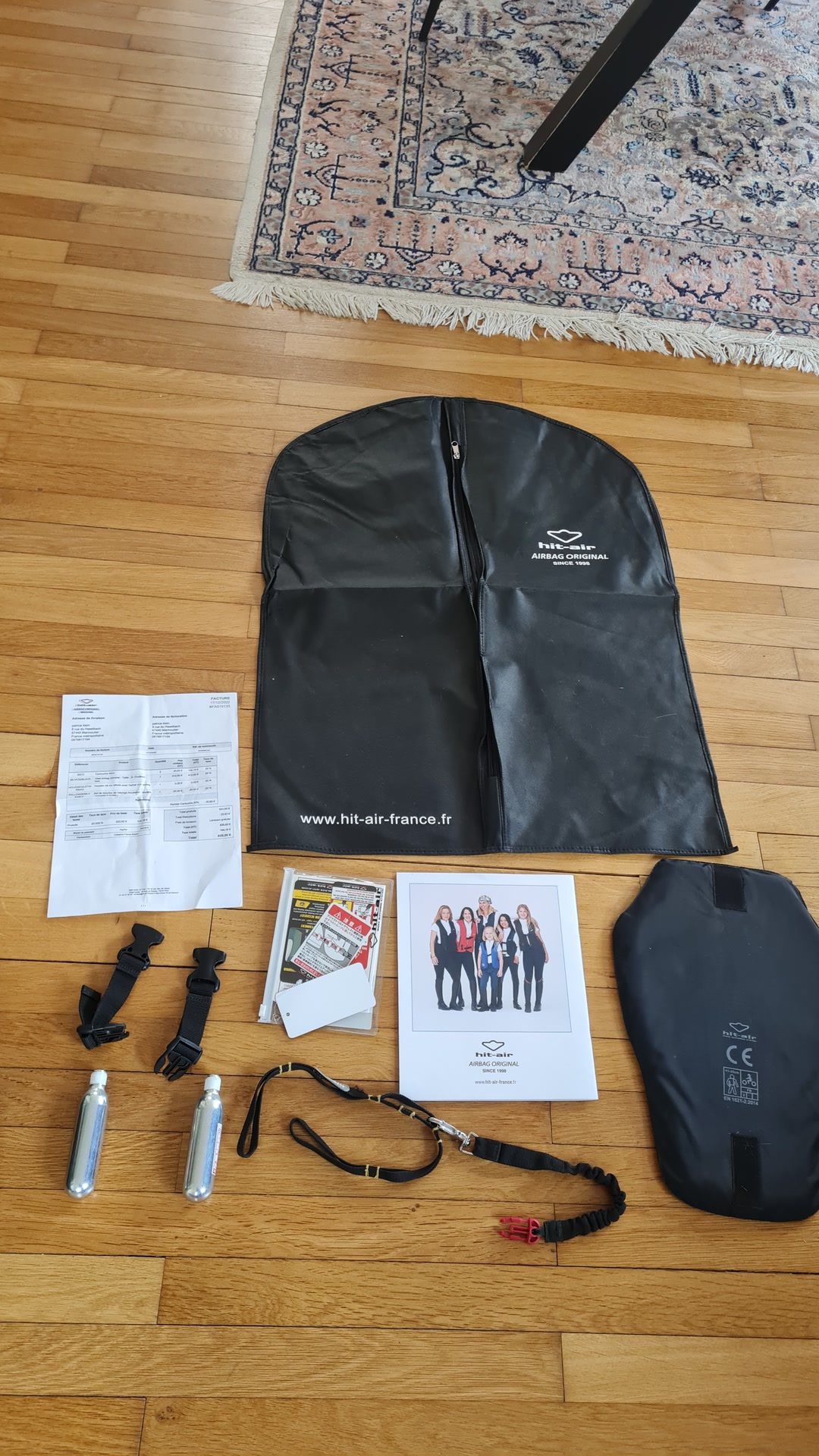 Gilet airbag complet, média 3