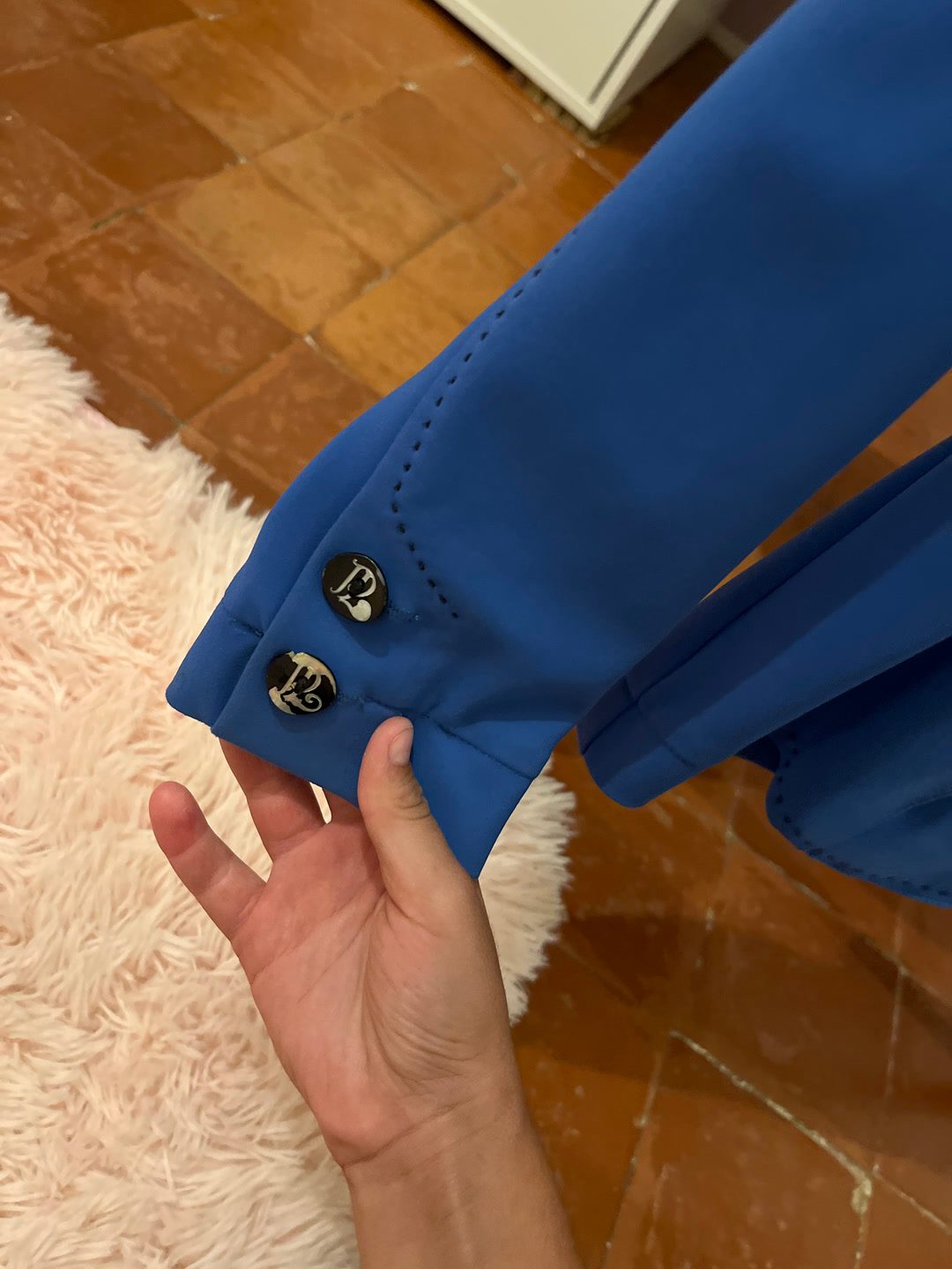 À vendre veste de concours Pénélope bleu taille 12 ans, média 4