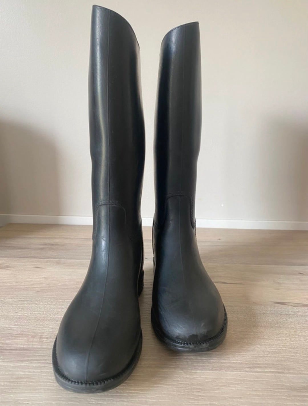 Bottes d’équitation Fouganza noires- P. 34, média 2