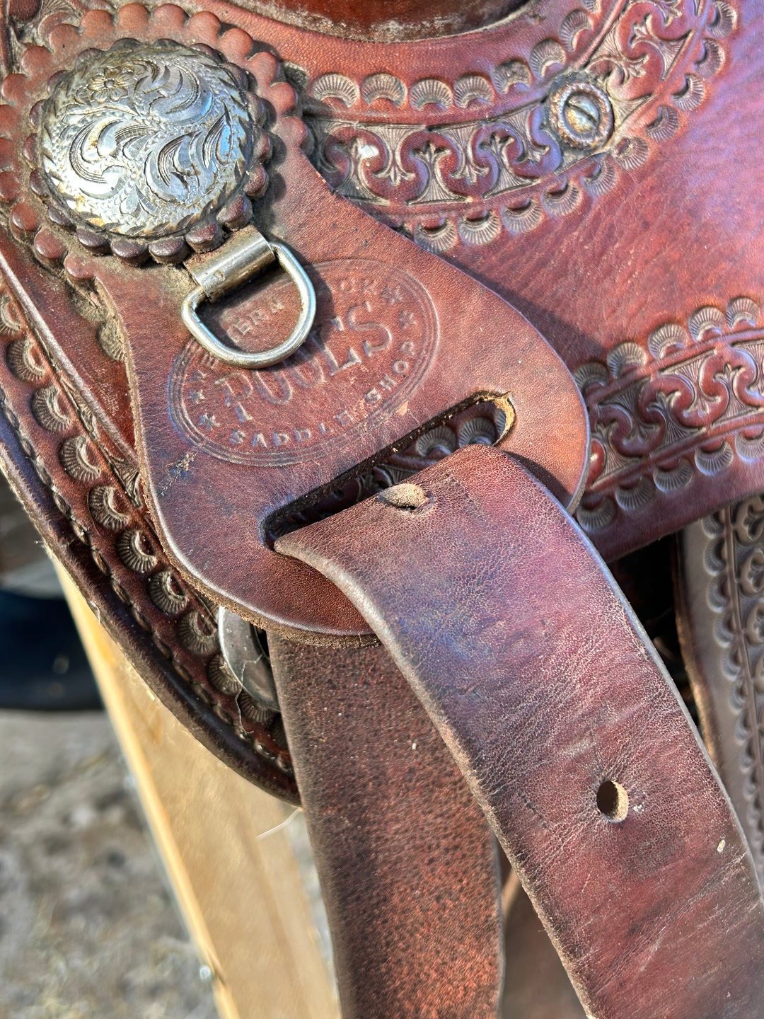 Selle western Pool’s 16", média 9