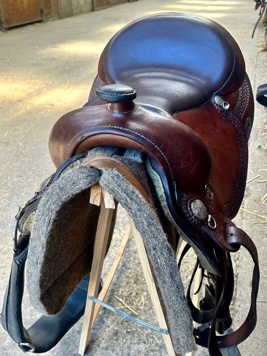 Selle western Pool’s 16", média 7