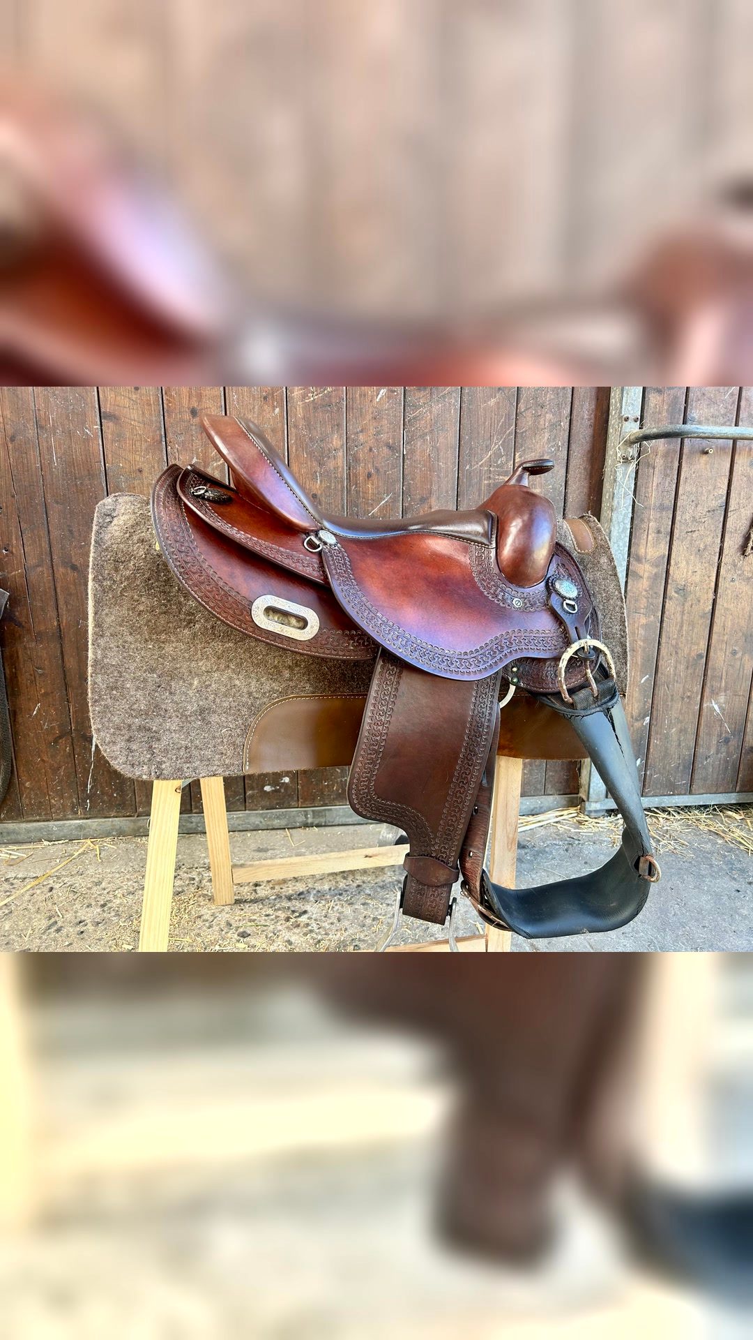 Selle western Pool’s 16", média 3