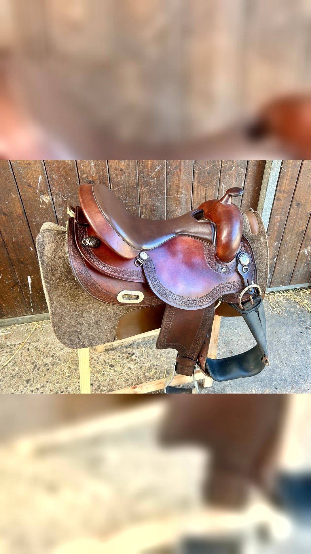 Selle western Pool’s 16", média 4